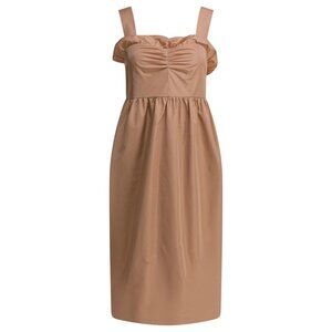 Chloé Balloon Dress In Silk Blend Tag Size 36 Women